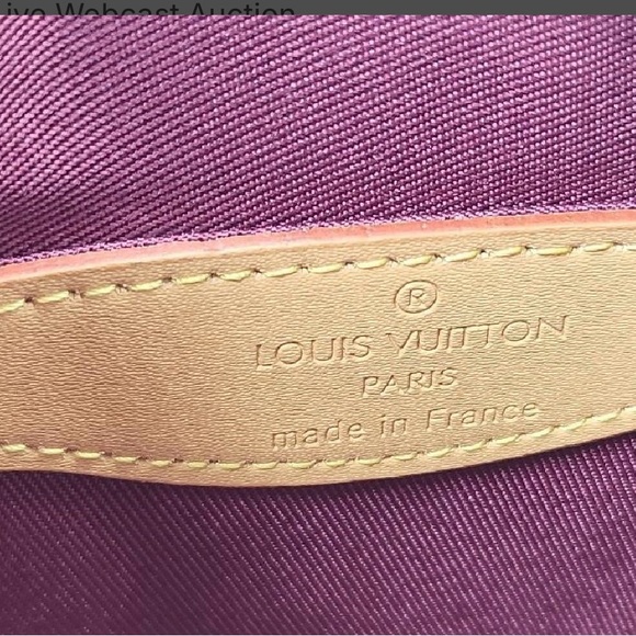 Louis Vuitton Monogram Brown and Tan Leather Detail - Picture 8 of 9